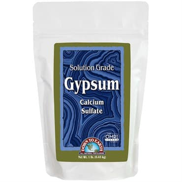 Down to Earth 1# Solution Grade Gypsum OMRI — photo 1 of 2