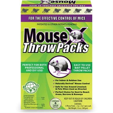 Ecoclear 12oz MouseX Bait Pellet Throw Pack Box — photo 1 of 2