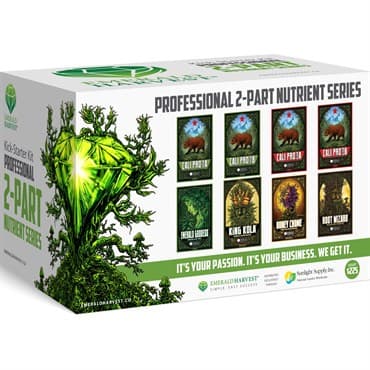 Emerald Harvest 8pc Assortment Kick Starter Kit - Professional 2-Part Nutrient Series — photo 1 of 2