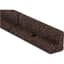 EcoBorder 4' Recycled L-Shape Brown Rubber Edging — thumbnail 1 of 2