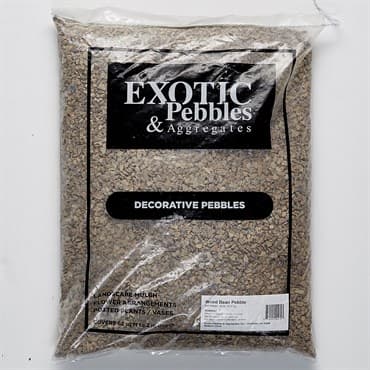 Exotic Pebbles 20# Wood Bean Pebble 1/5" — photo 1 of 2