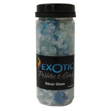Exotic Pebbles 1.48# Jar Bahama Blend Glass — photo 1 of 2
