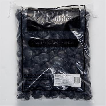 Exotic Pebbles 20# Pol Black Pebbles — photo 1 of 2