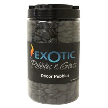 Exotic Pebbles 5# Jar Polish Black Gravel Size — photo 1 of 2