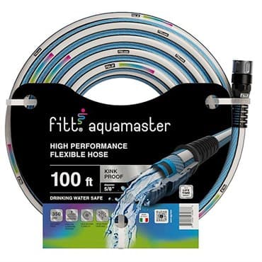 FITT 5/8"x100' Aquamaster Hybrid Garden Hose Blue — photo 1 of 2