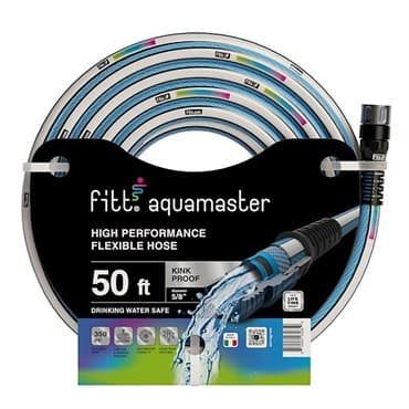 FITT 5/8"x50' Aquamaster Hybrid Garden Hose Blue — photo 1 of 2