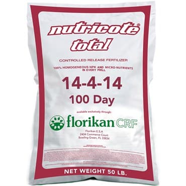 Florikan 14-4-14 100 Day Nutricote Total 50Lb (40/Pl) — photo 1 of 2