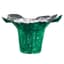 8" POT COVER EVERGREEN LUSTER (150/CS) SILVER INSIDE — thumbnail 1 of 2