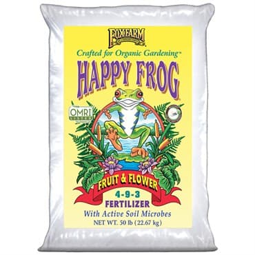 FoxFarm 50# Happy Frog Fruit & Flower Dry Fertilizer 40/PL — photo 1 of 2