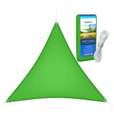 Kool Kolor 9'10" Party Sail Triangle Green — photo 1 of 2