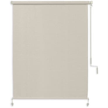 Coolaroo 4'x8' Exterior Roll Shade Pebble 95% Shade — photo 1 of 2