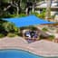 Coolhaven 12' Square Shade Sail kit Sapphire — thumbnail 1 of 2