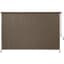 HeatShield 6' x 7' Outdoor Roller Shade 95% UV Block Wand Operated Chocolate — thumbnail 1 of 2