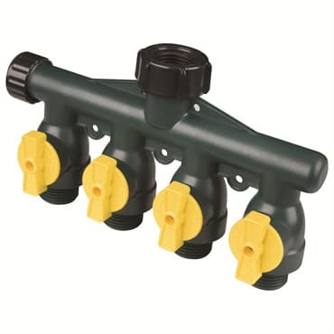 Melnor Poly HI-Flow 4 Way Connector — photo 1 of 2