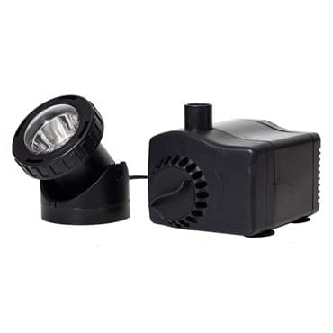 Pond Boss Auto-Off Fountain Pump With Light 420 GPH — photo 1 of 2