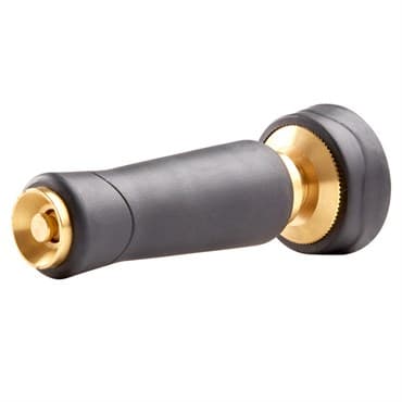 Gilmour Brass Twist Noz Full Size w/Rubber Grip — photo 1 of 2