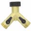 Gilmour Brass Dual Y w Shut Off Valves — thumbnail 1 of 2