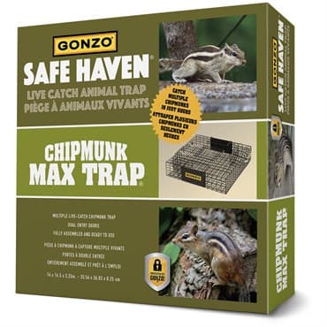 GONZO Safe Haven Live Catch Chipmunk Max Trap — photo 1 of 2