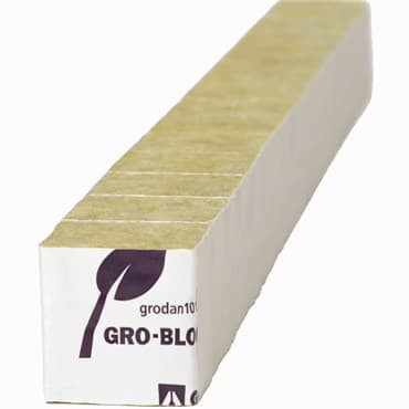 Grodan Gro-Block Improved Mini Block 1.5" - Strip - Carton (2250/ Carton) — photo 1 of 2