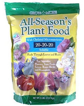 Grow More 5# 20-20-20 All Seasons — photo 1 of 2