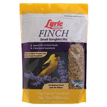 Lyric 5# Finch Bird Food Cube Yellow Bag — photo 1 of 2