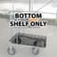 GS  NESTING CART BOTTOM SHELF ONLY W/CORNER GUARDS — thumbnail 1 of 2