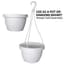 Grower Select 10.50 Combo Pot With Dish White 50/CS 40CS/PL — thumbnail 1 of 2