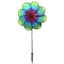 Gardener Select 18.89x39 Flower Pinwheel Blue Rainbow — thumbnail 1 of 2