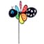 Gardener Select 11.81x22 Happy Bug Pinwheel Rainbow Black Bee — thumbnail 1 of 2
