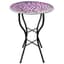 Gardener Select 14" Purple Haze Glass Birdbath w/Stand — thumbnail 1 of 2