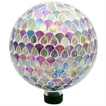 Gardener Select 10" Mixed Collage Glass Garden Globe — photo 1 of 2