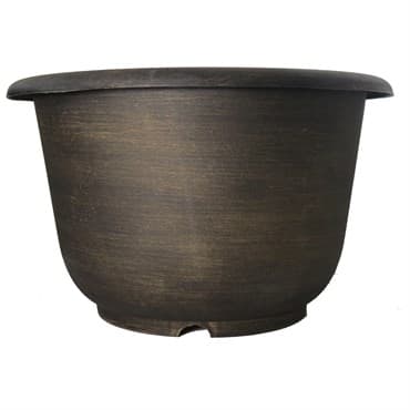 Grower Select 16.00 Roll Rim Pot Black / Gold 930/PL — photo 1 of 2