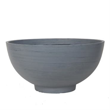 Gardener Select 13" Bowl Brick Blk/Grey Planter 12/CS — photo 1 of 2