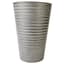 Gardener Select 12" Tall Round Planter Light Grey — thumbnail 1 of 2