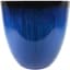 Gardener Select 12" Egg Planter Blue Flower Planter 6/CS — thumbnail 1 of 2