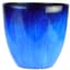 Gardener Select 15" Egg Planter Blue Flower Planter 4/CS — thumbnail 1 of 2