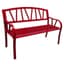 Gardener Select 4' Contemporary Bench Red Iron — thumbnail 1 of 2