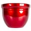 Gardener Select 15" Madison Metallic Red Planter 15.35"x15.35"x11.22" 6/CS — thumbnail 1 of 2