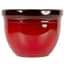 Gardener Select 15" Madison Drip Red Planter 15.35"x15.35"x11.22" 6/CS — thumbnail 1 of 2