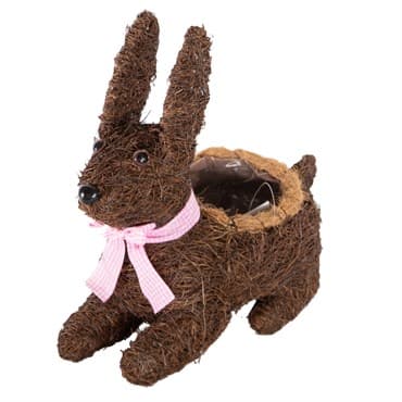 Gardener Select 5.5" Medium Straw Rabbit Topiary — photo 1 of 2