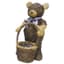 Gardener Select 10" Medium Brushwood Bear Topiary 6/CS — thumbnail 1 of 2