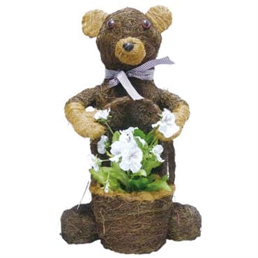 Gardener Select 14" Large Brushwood Bear Topiary - No UPS or FedEx! 10/CS — photo 1 of 2