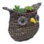 Gardener Select 9.5" Medium Owl Rattan Rope Topiary 12/CS — thumbnail 1 of 2