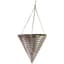 Gardener Select 14" Cone Mix Color Plastic Hanging Basket w/ Chain Hanger 20/CS — thumbnail 1 of 2
