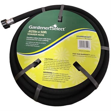 Gardener Select 5/8"x50' Soaker Hose — photo 1 of 2