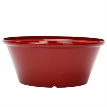 Gardener Select 12" Tulip Bowl Oxblood Planter 15/CS — photo 1 of 2