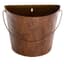 Gardener Select 10.2" Half Round Wall Bucket Rusty 10.2"x5.1"x8.7" 12/CS — thumbnail 1 of 2