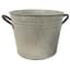 Gardener Select 11.8" White Metal Planter with Handles — thumbnail 1 of 2