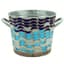 Gardener Select 12" Metal Planter with Mosaic Finish — thumbnail 1 of 2