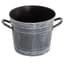 Gardener Select 8" Bucket Planter Antique Black 8"x6.3"x6.5" 12/CS — thumbnail 1 of 2